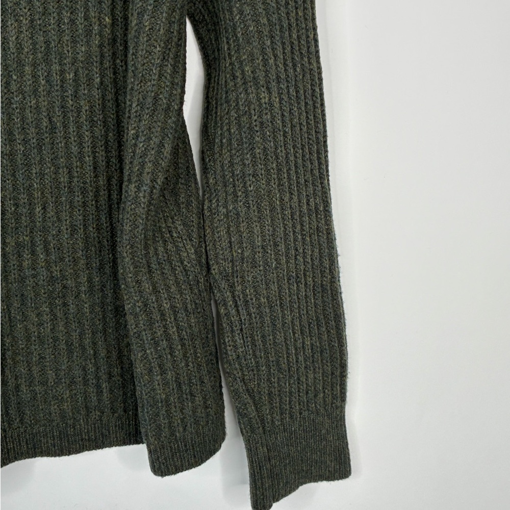 Vince Dark Green Wool Sweater Size S #0036 - Picture 9 of 14